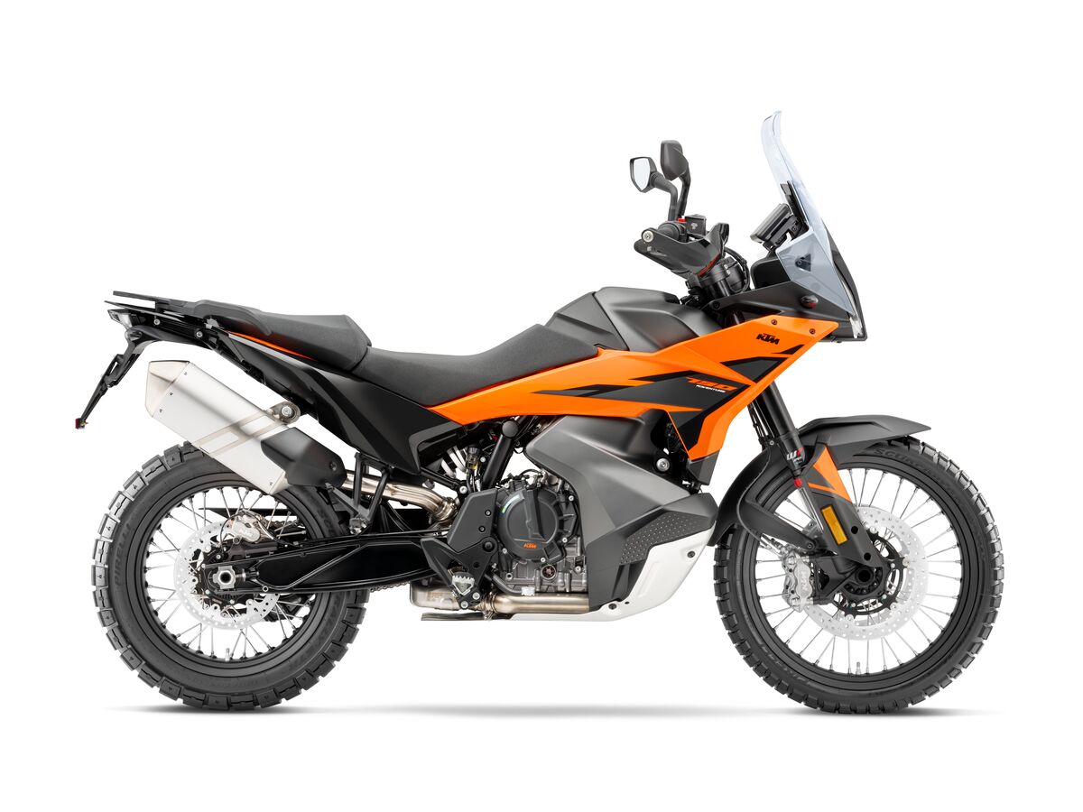 KTM 790 ADVENTURE ORANGE 2025 #Motocykel z výstavy